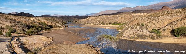 Piste Molinos-Colomé-Cuchiyaco-Brealito-Seclantás - Argentine