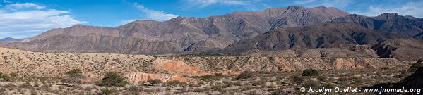 Piste Molinos-Colomé-Cuchiyaco-Brealito-Seclantás - Argentine