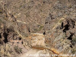 Road from Famatina to Mejicana Mine - Argentina