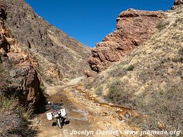 Road from Famatina to Mejicana Mine - Argentina