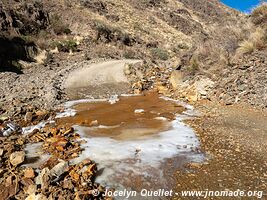 Road from Famatina to Mejicana Mine - Argentina