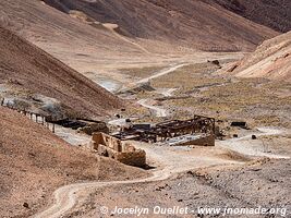 Road from Famatina to Mejicana Mine - Argentina