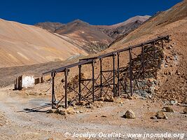 Road from Famatina to Mejicana Mine - Argentina