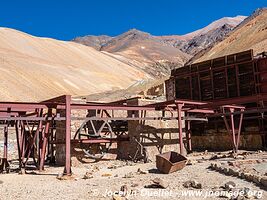 Route de Famatina à la mine Mejicana - Argentine
