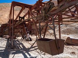 Route de Famatina à la mine Mejicana - Argentine