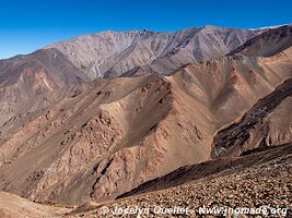 Road from Famatina to Mejicana Mine - Argentina