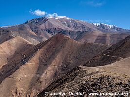 Road from Famatina to Mejicana Mine - Argentina