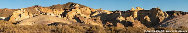 Route de Barreal à Calingasta - Argentine