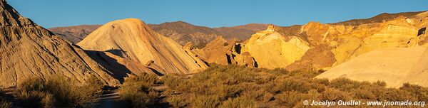 Road from Barreal to Calingasta - Argentina