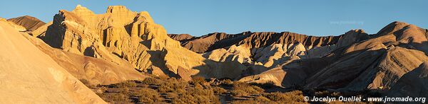 Road from Barreal to Calingasta - Argentina