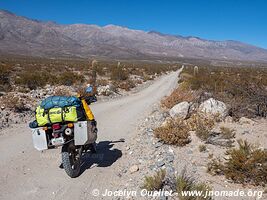 Road from Punta de Balasto to Andalgalá - Argentina