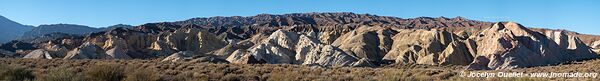 Road from Barreal to Calingasta - Argentina