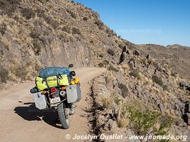 Route de Punta de Balasto à Andalgalá - Argentine