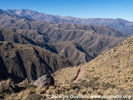 Road from Punta de Balasto to Andalgalá - Argentina