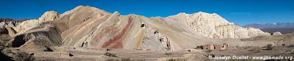 Road from Barreal to Calingasta - Argentina