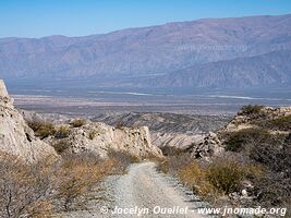 Route de Tolombón à San Pedro de Colalao - Argentine