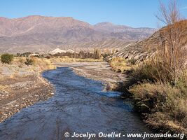 Road from Angastaco to Molinos - Argentina