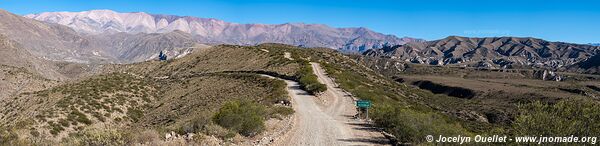 Road from Famatina to Mejicana Mine - Argentina