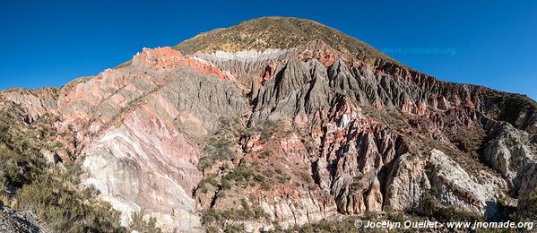 Road from Famatina to Mejicana Mine - Argentina