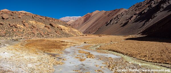 Road from Famatina to Mejicana Mine - Argentina