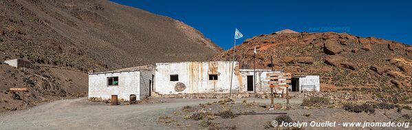 Route de Famatina à la mine Mejicana - Argentine