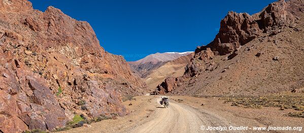 Route de Famatina à la mine Mejicana - Argentine