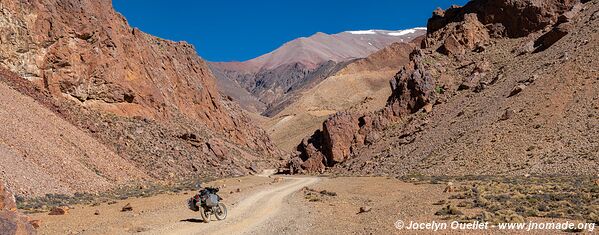 Route de Famatina à la mine Mejicana - Argentine