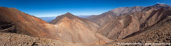 Road from Famatina to Mejicana Mine - Argentina