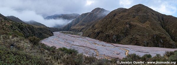 Route de Chilecito à Guanchín - Argentine