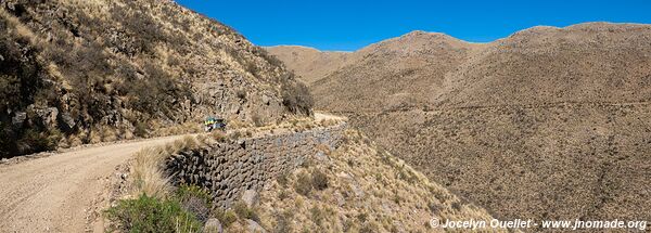 Road from Punta de Balasto to Andalgalá - Argentina