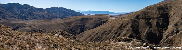 Route de Punta de Balasto à Andalgalá - Argentine