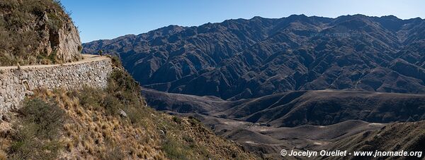 Route de Punta de Balasto à Andalgalá - Argentine