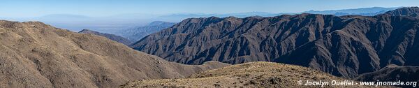 Route de Punta de Balasto à Andalgalá - Argentine