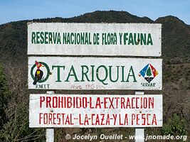 Reserva Nacional de Flora y Fauna Tariquía - Bolivie