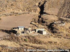 Piste Pinos Sur-Camacho-La Huera-Huayllajara-Copacabana - Bolivie