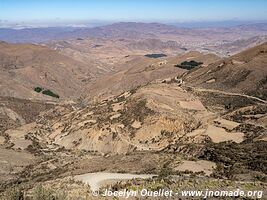 Trail from Culpina to Palacio Tambo - Bolivia