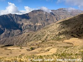 Piste de Palacio Tambo à Tarvita - Bolivie