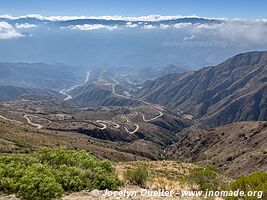 Trail from Palacio Tambo to Tarvita - Bolivia