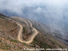 Trail from Palacio Tambo to Tarvita - Bolivia