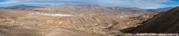 Piste Pinos Sur-Camacho-La Huera-Huayllajara-Copacabana - Bolivie