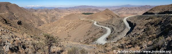 Piste de Culpina à Palacio Tambo - Bolivie