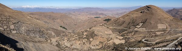 Trail from Culpina to Palacio Tambo - Bolivia