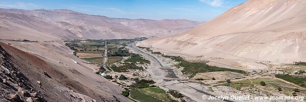 Road from Arica to Putre - Chile