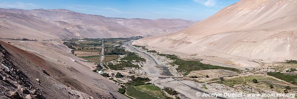 Route de Arica à Putre - Chili