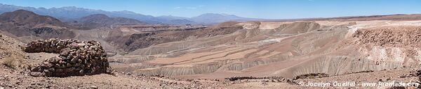 Route de Arica à Putre - Chili