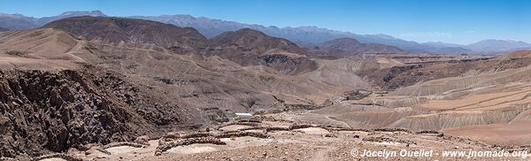 Road from Arica to Putre - Chile