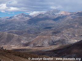 Road from Zapahuira to Codpa - Chile