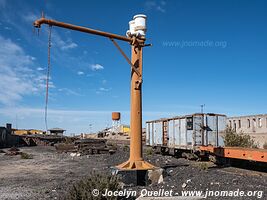 Trail along Arica-La Paz railway - Chile