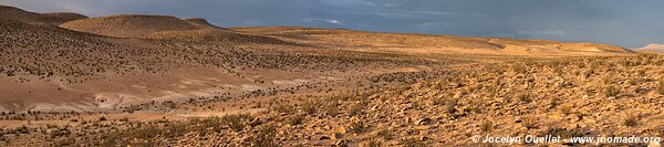 Piste du chemin de fer Arica-La Paz - Chili