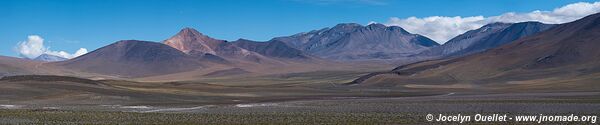 Trail from Estación San Pedro to El Tatio - Chile